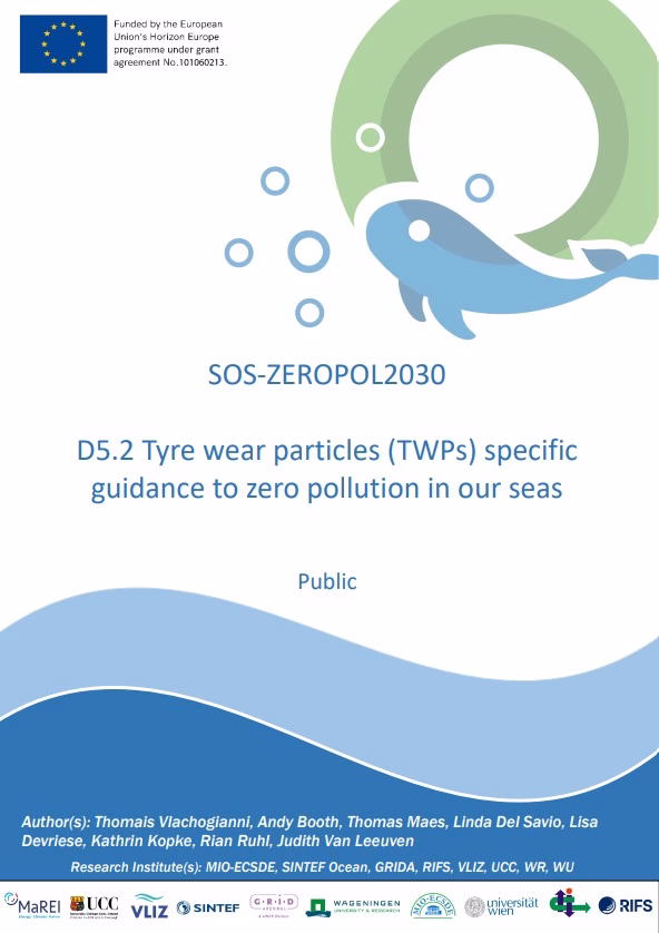 D5.2 Tyre wear particles guidance to zero pollution in our seas