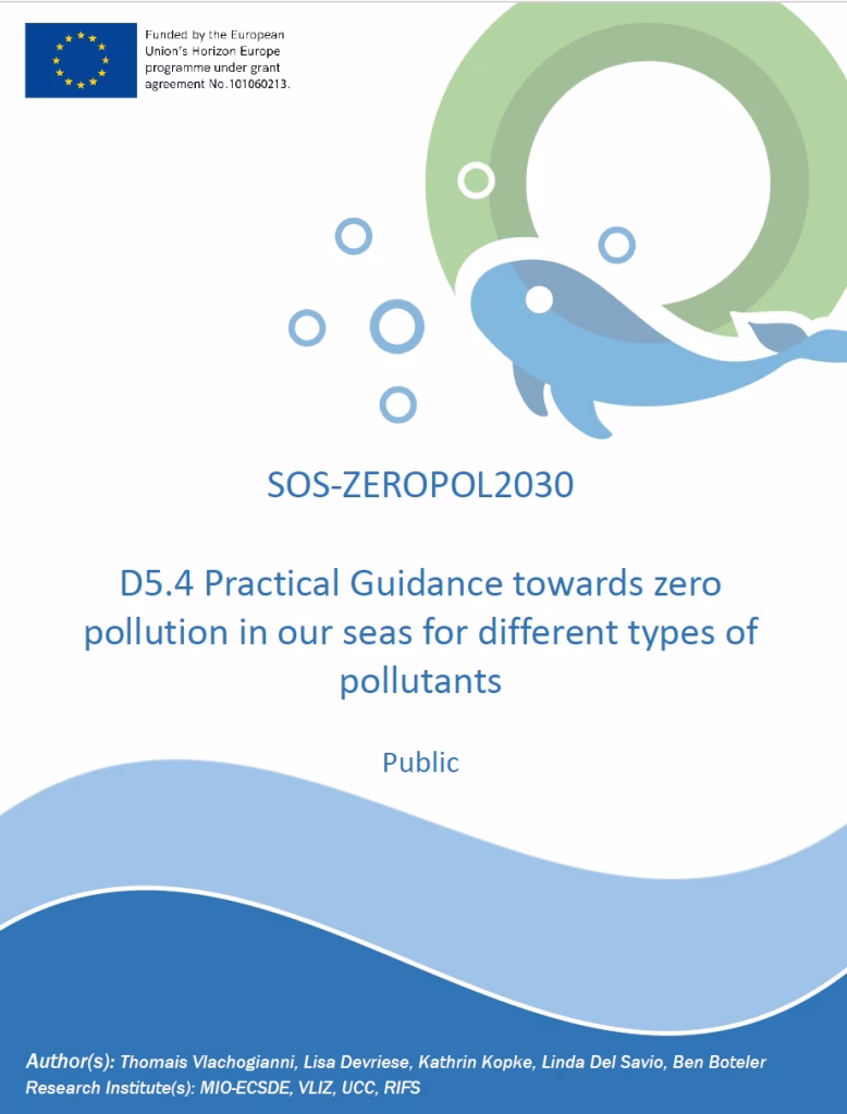 D5.4 Practical Guidance towards zero pollution in our seas
